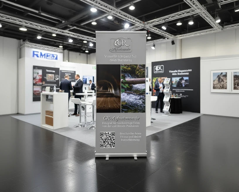 Personalisiertes Messe Roll Up
