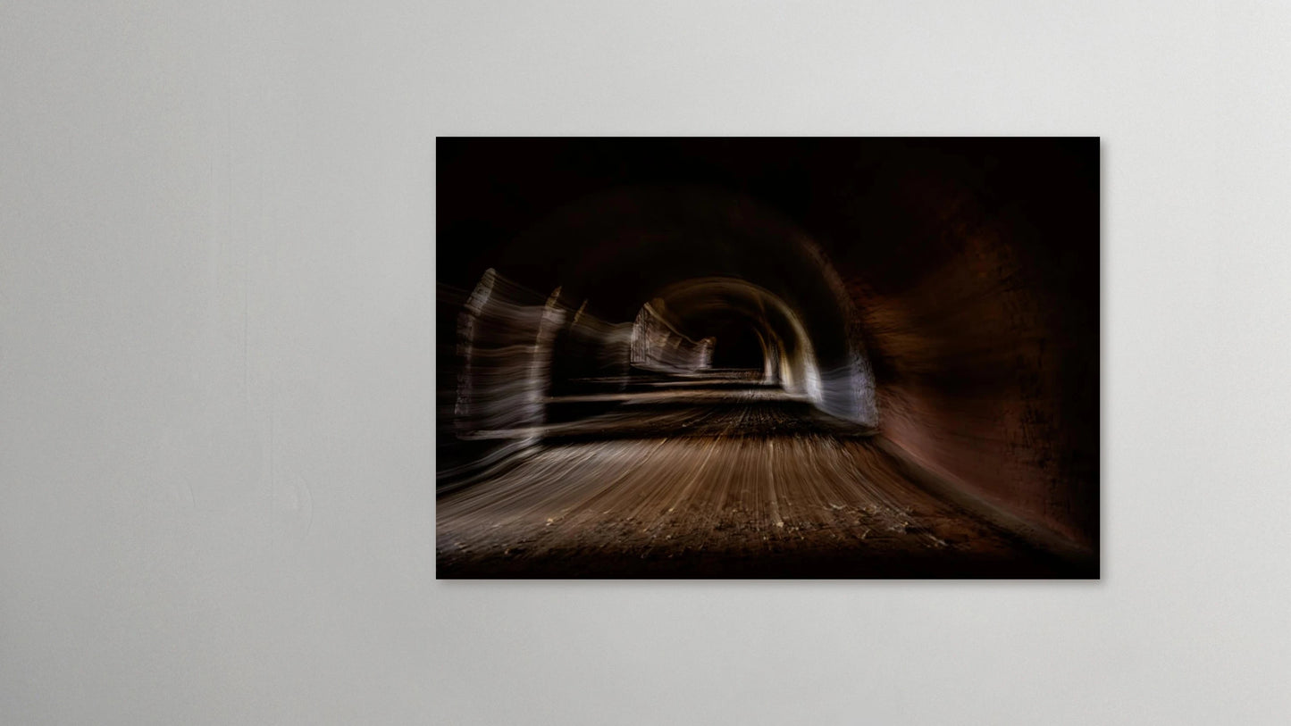 Im Tunnelblick - Premium Wandbild