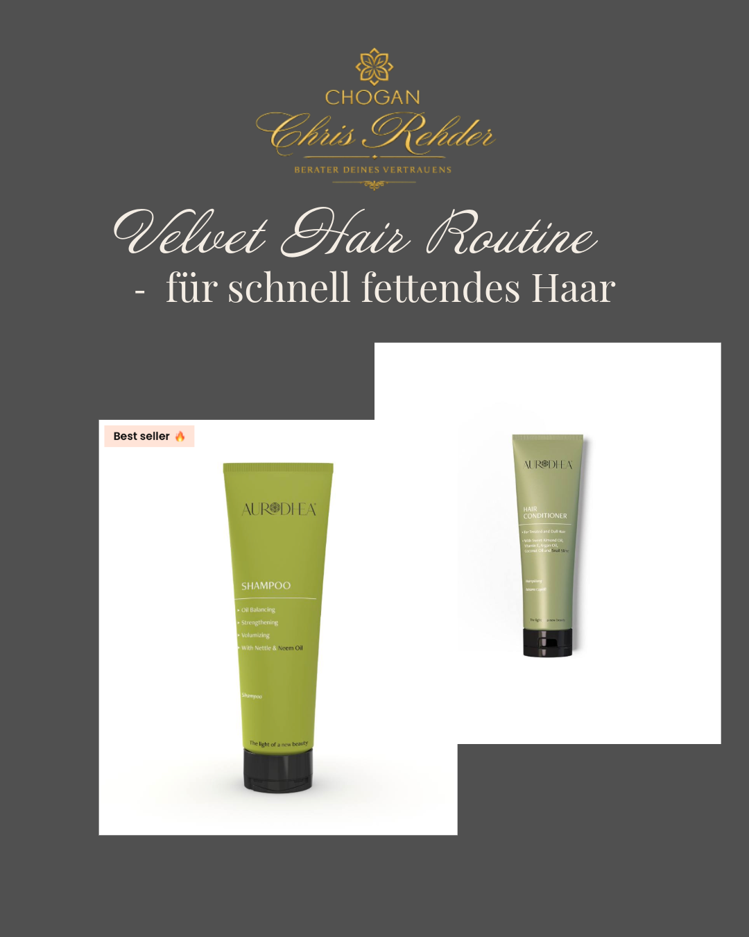 Velvet Hair Routine