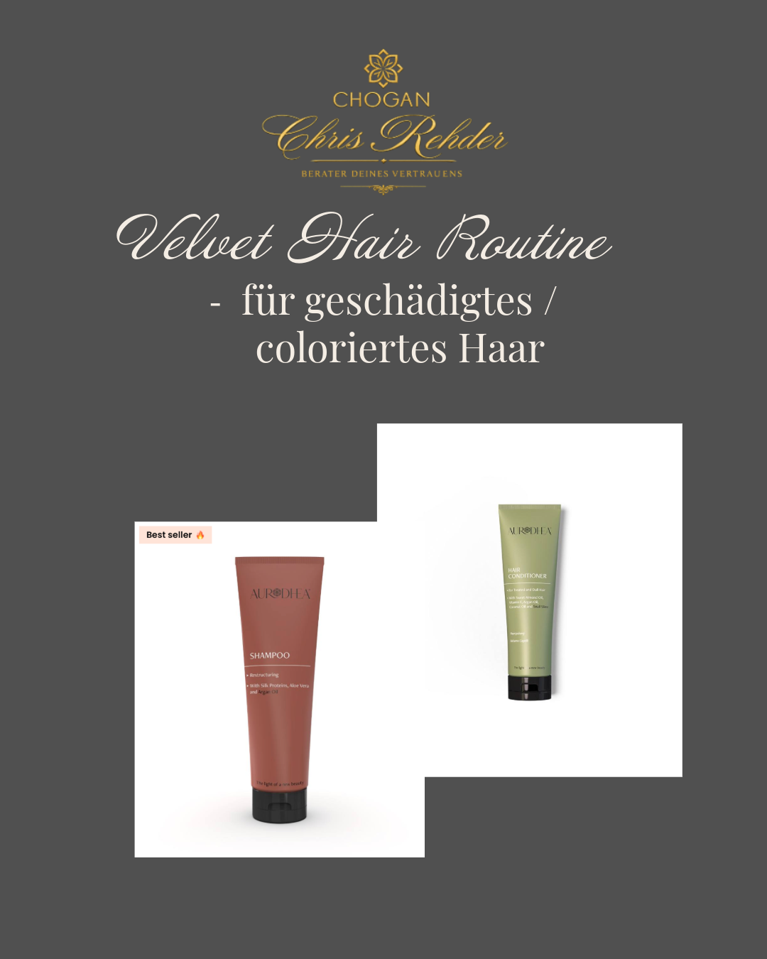 Velvet Hair Routine