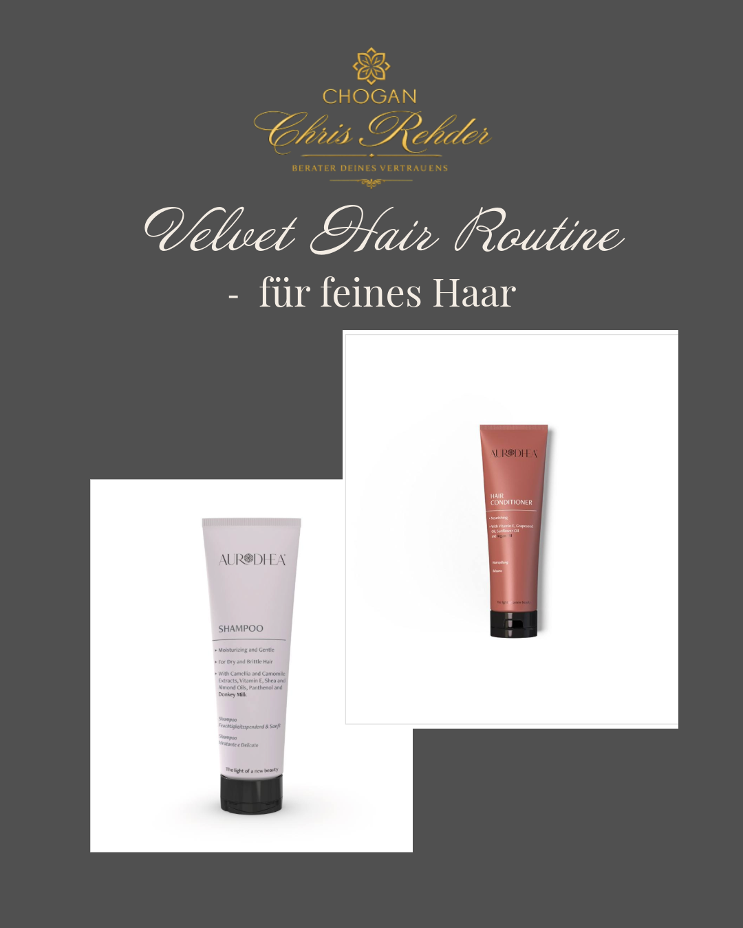 Velvet Hair Routine