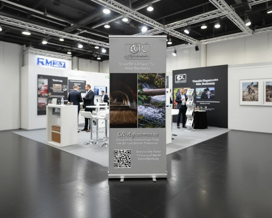 Personalisiertes Messe Roll Up 